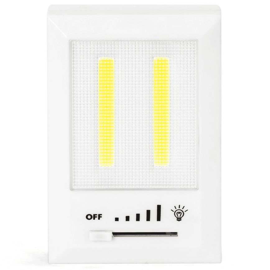 Aigostar - LED bærbar natlampe LED/4xAAA 6500K