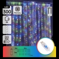 Aigostar - LED dæmpbar julelyskæde 300xLED/8 funktioner USB 6x3m multifarvet + fjernbetjening