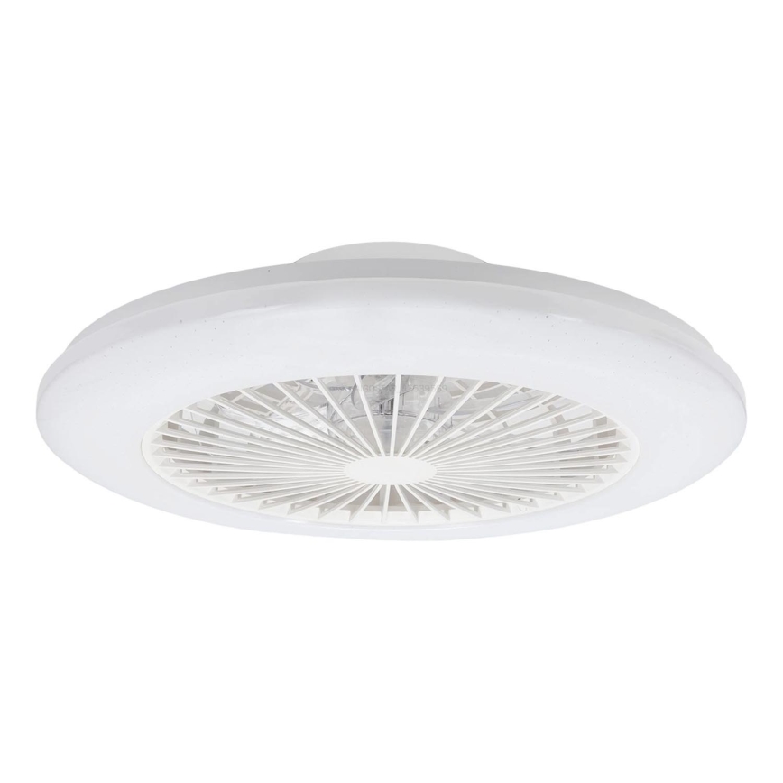 Aigostar - LED dæmpbar loftlampe med ventilator LED/40W/230V 2700-6500K Ø 48,5 cm hvid + fjernbetjening
