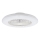 Aigostar - LED dæmpbar loftlampe med ventilator LED/40W/230V 2700-6500K Ø 48,5 cm hvid + fjernbetjening
