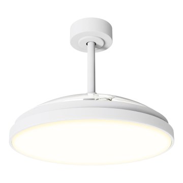 Aigostar - LED-dæmpbar loftventilator LED/50W/230V 2700-6500K Ø 106 cm hvid + fjernbetjening