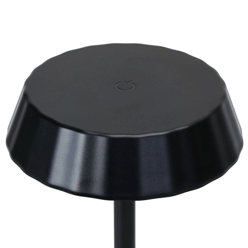 Aigostar - AMBIENT dæmpbar LED-bordlampe LED/2,4W/5V 3000-6500K sort 2000 mAh