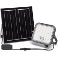 Aigostar - LED dæmpbar solcelledrevet reflektor med sensor LED/80W/3,4V 6500K IP66 4000 mAh + fjernbetjening
