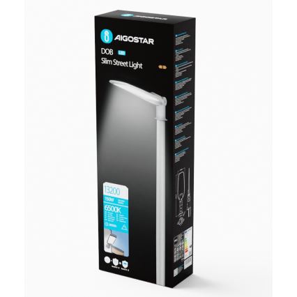 Aigostar - LED gadelampe SLIM LED/150W/230V 6500K IP65