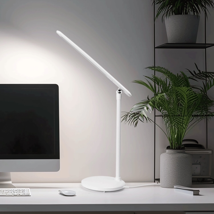 Aigostar - LED Genopladelig bordlampe m. touch-funktion dæmpbar LED/3W/5V 1200mAh 3000/4000/6500K