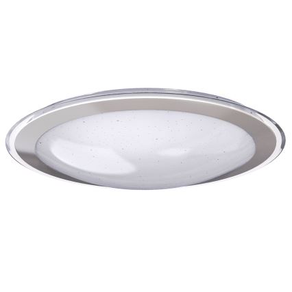 Aigostar - LED Dimmbar Hængelampe LED/30W/230V 2700-6500K Ø 42,9 cm krom + fjernbetjening