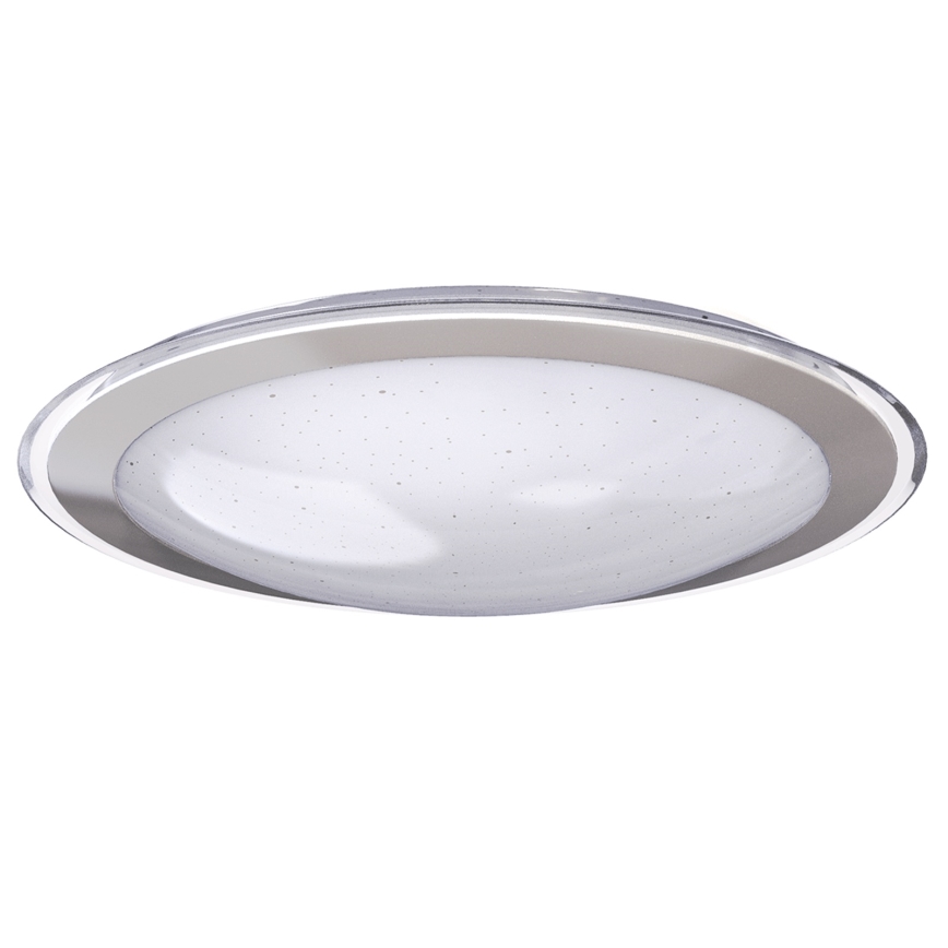 Aigostar - LED Dimmbar Hængelampe LED/30W/230V 2700-6500K Ø 42,9 cm krom + fjernbetjening