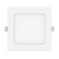 Aigostar - LED-indbygningsarmatur LED/9W/230V 3000K 14,5x14,5 cm hvid