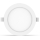 Aigostar - LED indbygningslampe LED/18W/230V 3000K diameter 27,5 cm hvid