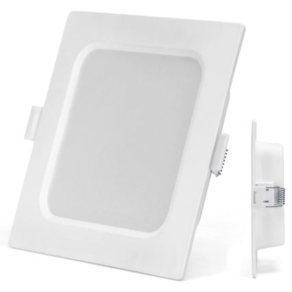 Aigostar - LED Indbygningslampe LED/6W/230V 6500K 12x12 cm hvid