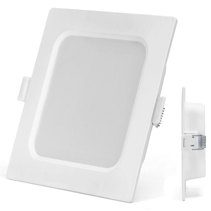 Aigostar - LED Indbygningslampe LED/6W/230V 6500K 12x12 cm hvid