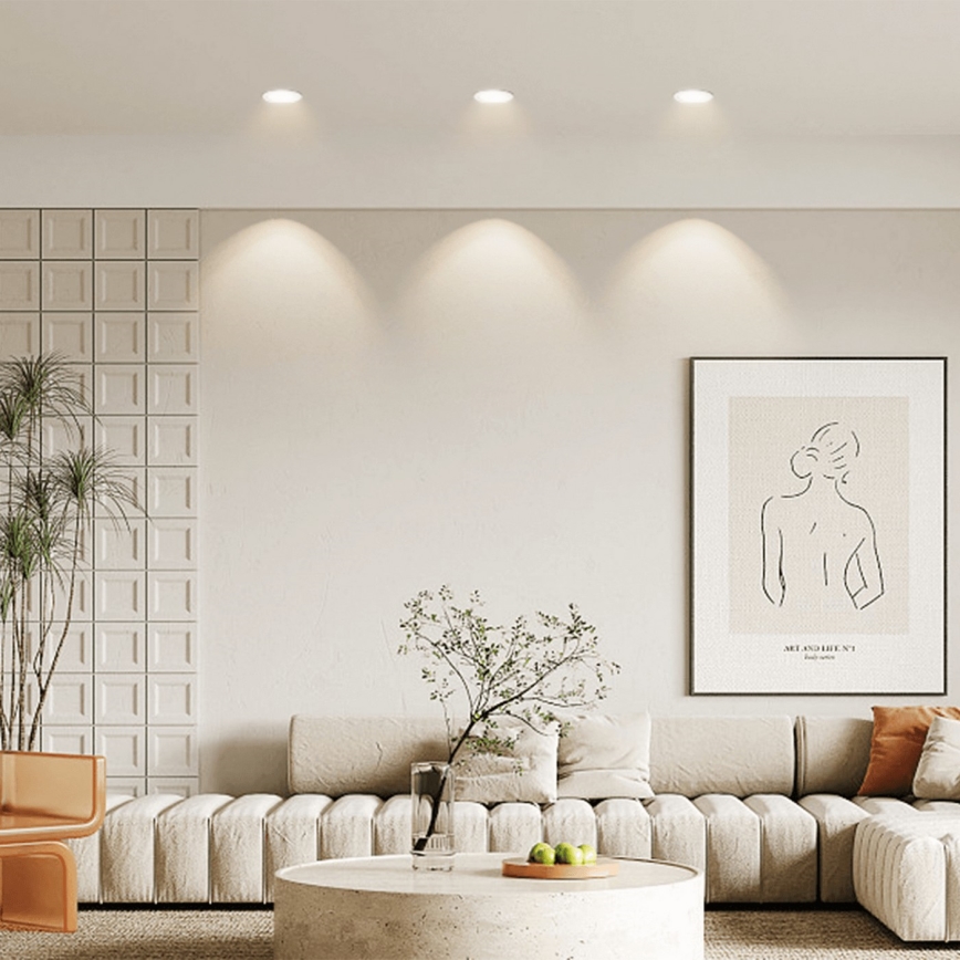 Aigostar - LED indbygningslampe til badeværelse LED/4,8W/230V 4000K hvid IP65