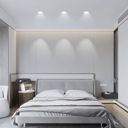 Aigostar - LED indbygningslampe til badeværelse LED/4,8W/230V 6500K hvid IP65