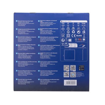 Aigostar - LED indbygningspanel dæmpbart MESH LED/36W/230V 2700-6500K 60x60 cm