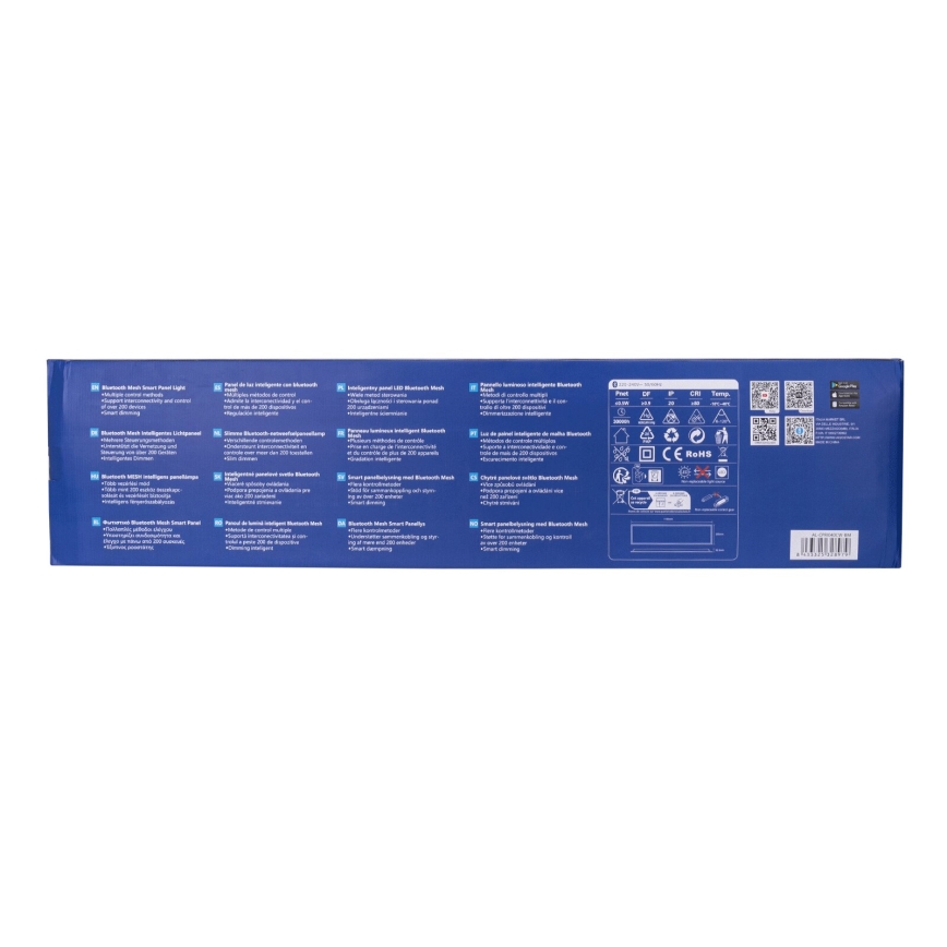 Aigostar - LED indbygningspanel dæmpbart MESH LED/36W/230V 2700-6500K 120x30 cm