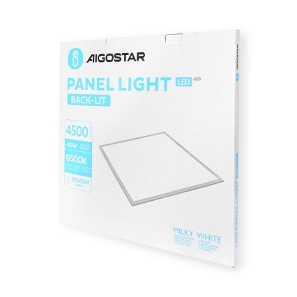 Aigostar - LED indbygningspanel LED/40W/230V 6500K 60x60 cm hvid
