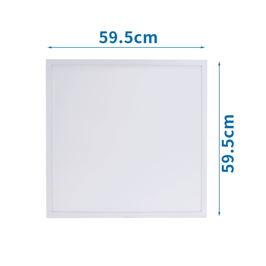 Aigostar - LED indbygningspanel LED/40W/230V 6500K 60x60 cm hvid