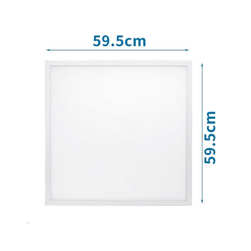 Aigostar - LED indbygningspanel LED/40W/230V 6500K 60x60cm