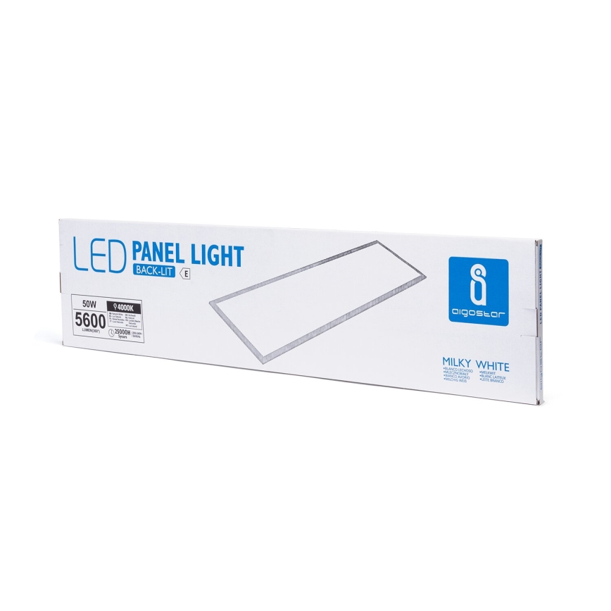 Aigostar - LED indbygningspanel LED/50W/230V 4000K 120x30cm hvid