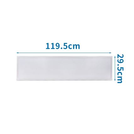 Aigostar - LED indbygningspanel LED/50W/230V 6500K 120x30cm hvid