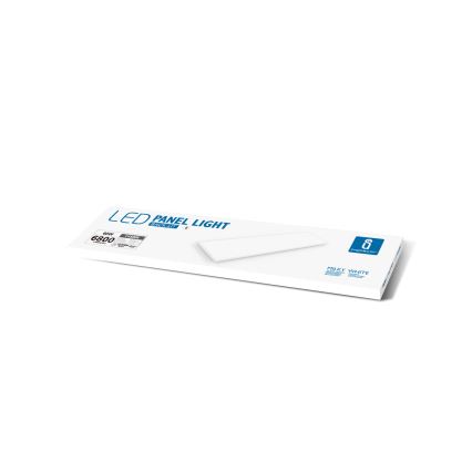 Aigostar - LED indbygningspanel LED/60W/230V 6500K 120x30cm hvid