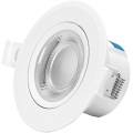 Aigostar - LED indbygningsspot LED/7W/230V 3000K Ø 8,5 cm varm hvid