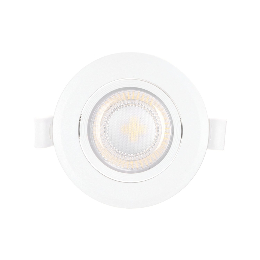 Aigostar - LED indbygningsspot LED/7W/230V 3000K Ø 8,5 cm varm hvid