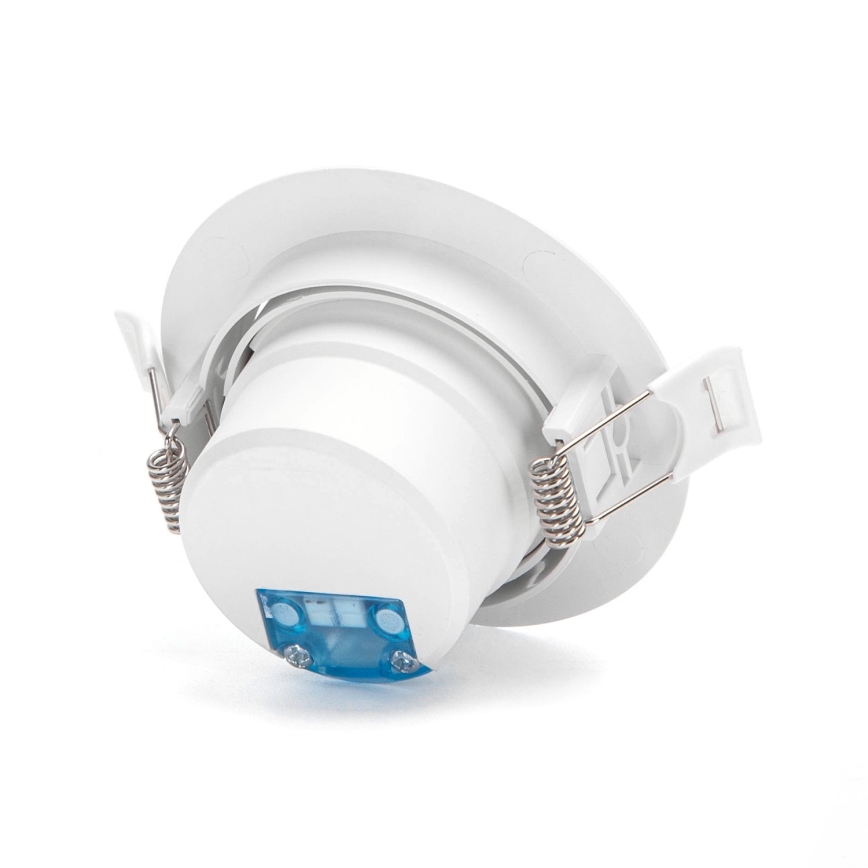Aigostar - LED indbygningsspot LED/7W/230V 3000K Ø 8,5 cm varm hvid