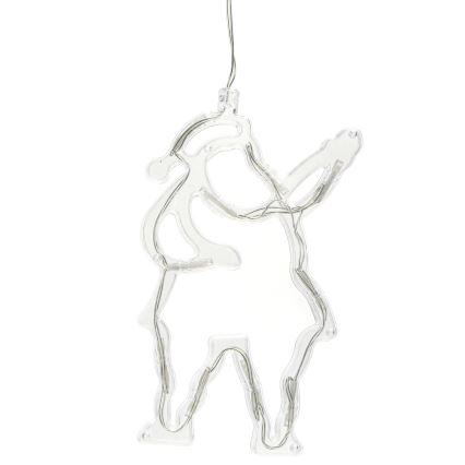 Aigostar - LED-juledekoration 10xLED/3xAAA Julemand 20 cm