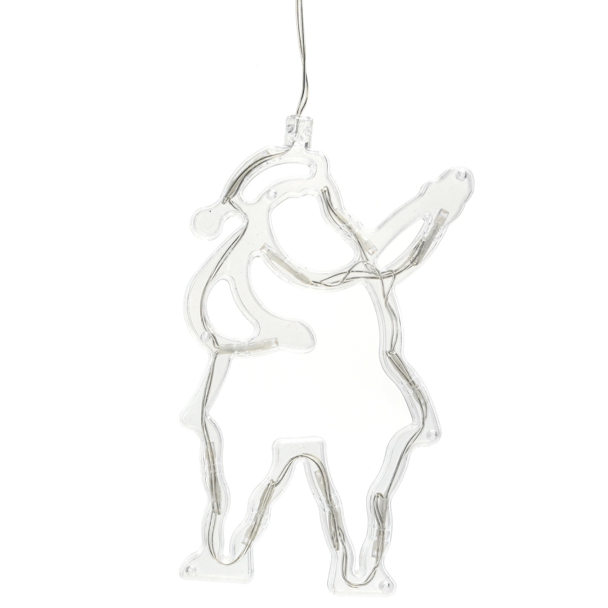 Aigostar - LED-juledekoration 10xLED/3xAAA Julemand 20 cm