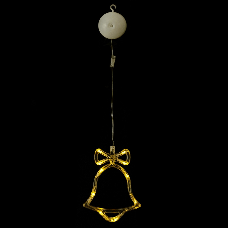 Aigostar - LED juledekoration LED/3xAAA bell 18 cm