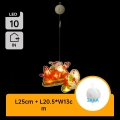Aigostar - LED juledekoration LED/3xAAA Julefly 17 cm