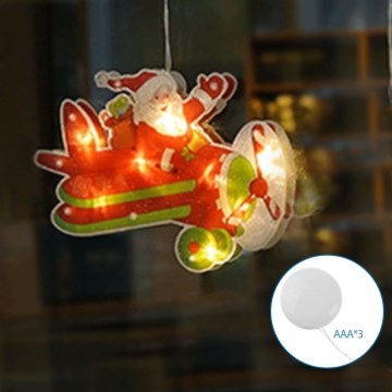 Aigostar - LED juledekoration LED/3xAAA Julefly 17 cm