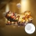 Aigostar - LED juledekoration LED/3xAAA Julemand med rensdyr 13,4cm