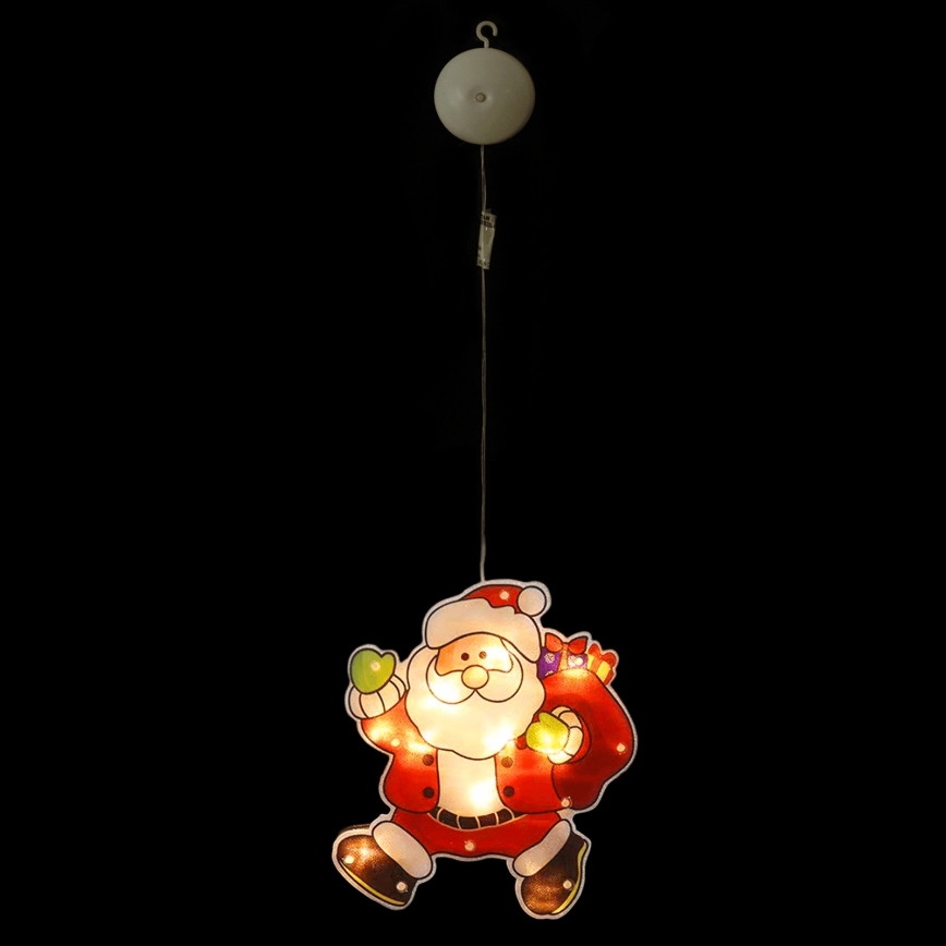 Aigostar - LED juledekoration LED/3xAAA Santa 45  cm