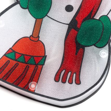 Aigostar - LED juledekoration LED/3xAAA snemand 25 cm