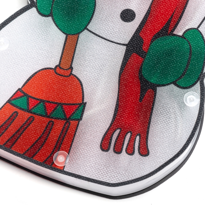 Aigostar - LED juledekoration LED/3xAAA snemand 25 cm