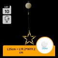 Aigostar - LED juledekoration LED/3xAAA stjerne 19 cm