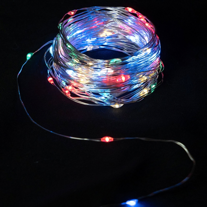 Aigostar - LED julekæde 40xLED/2x3V 4m multifarvet