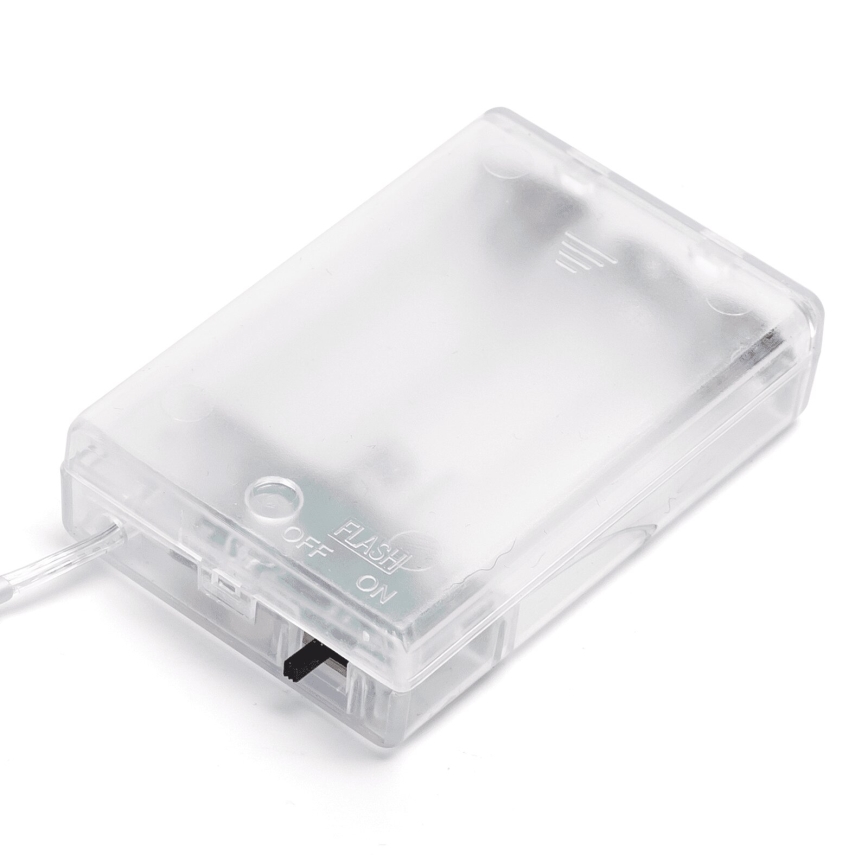 Aigostar - LED Julelyskæde 100xLED/3xAA 10,3m multifarvet