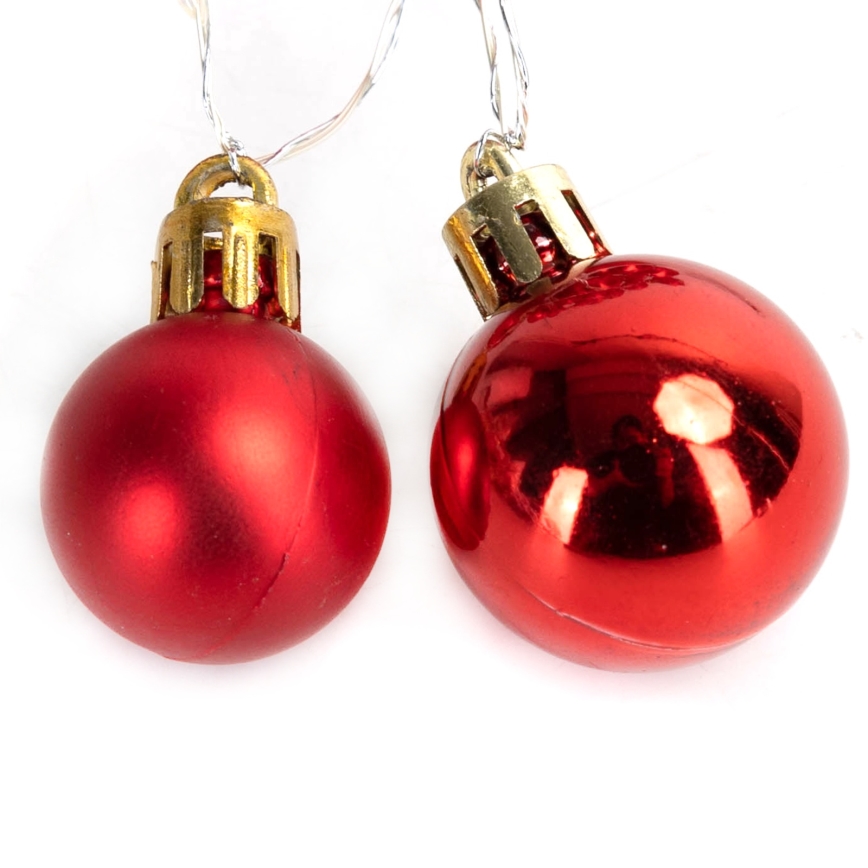 Aigostar - LED julelyskæde 20xLED/3xAA 2m varm hvid