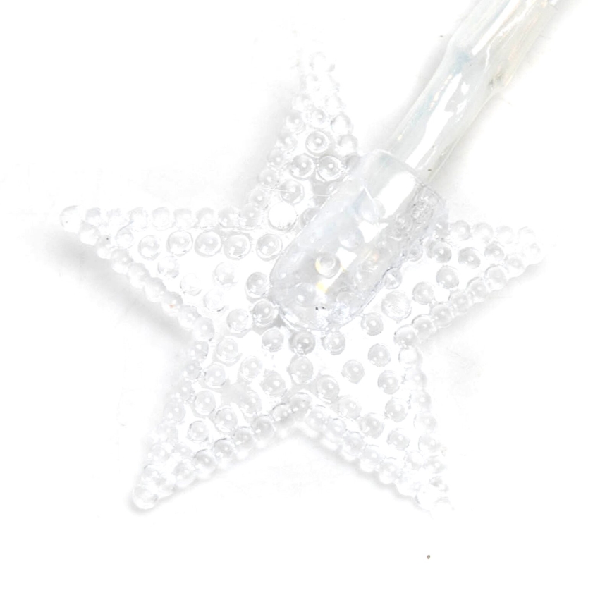 Aigostar - LED julelyskæde 20xLED/3xAA 3,3m stjerner