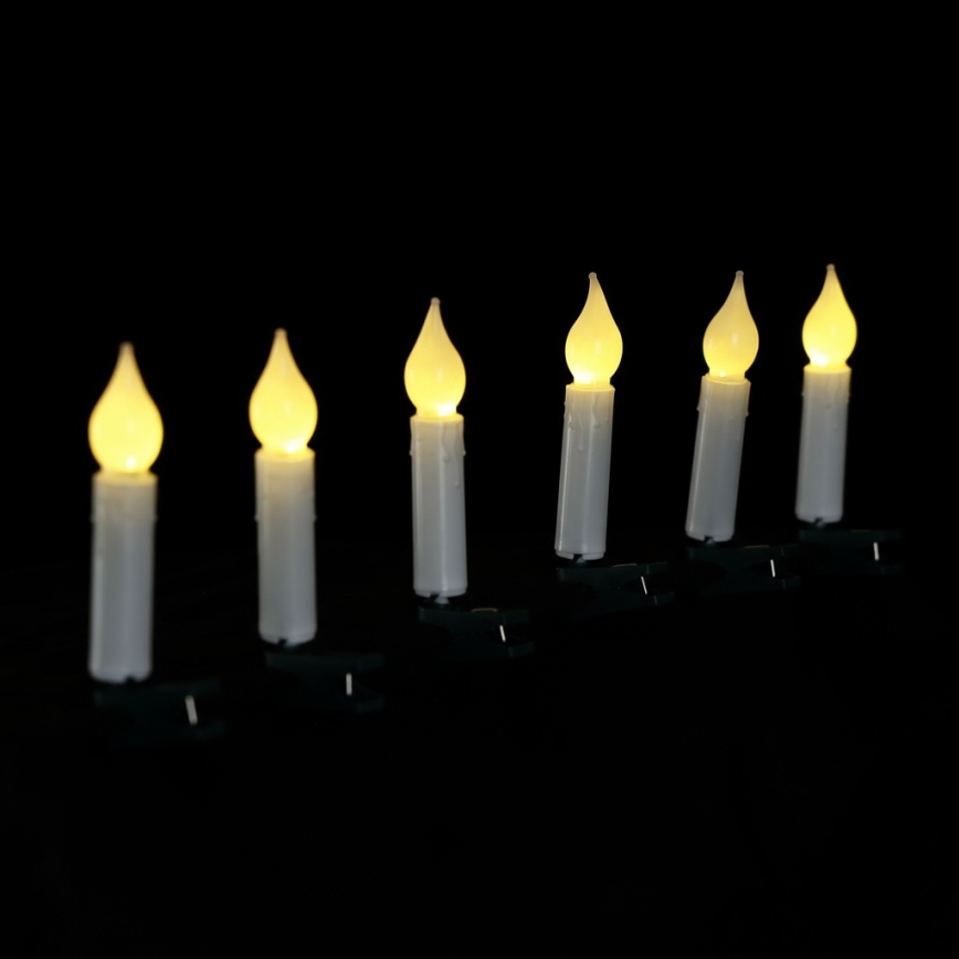 Aigostar - LED lyskæde 25xLED/3xAA 5 m varm hvid