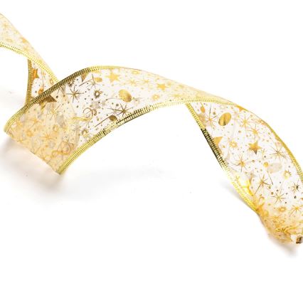 Aigostar - LED julelyskæde 50xLED/3xAA 5m varm hvid guld