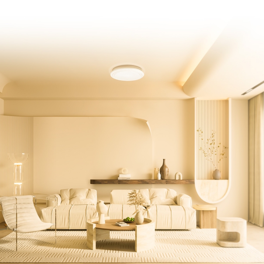 Aigostar - LED badeværelseslampe m. RGBW-farver dæmpbar LED/27W/230V 40 cm Wi-Fi IP44