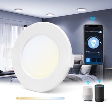 Aigostar - LED loftlampe dæmpbar 6W/230V diam. 11,5 cm Wi-Fi