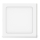 Aigostar - LED Loftlampe LED/12W/230V 17,3x17,3 cm 4000K hvid