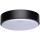 Aigostar - LED loftlampe LED/12W/230V 6500K diameter 23 cm sort