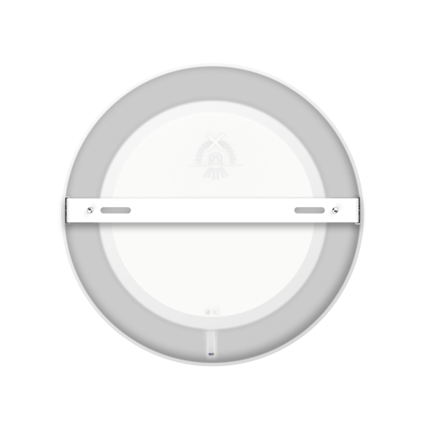 Aigostar - LED Loftlampe LED/12W/230V diameter 17,4 cm 4000K hvid