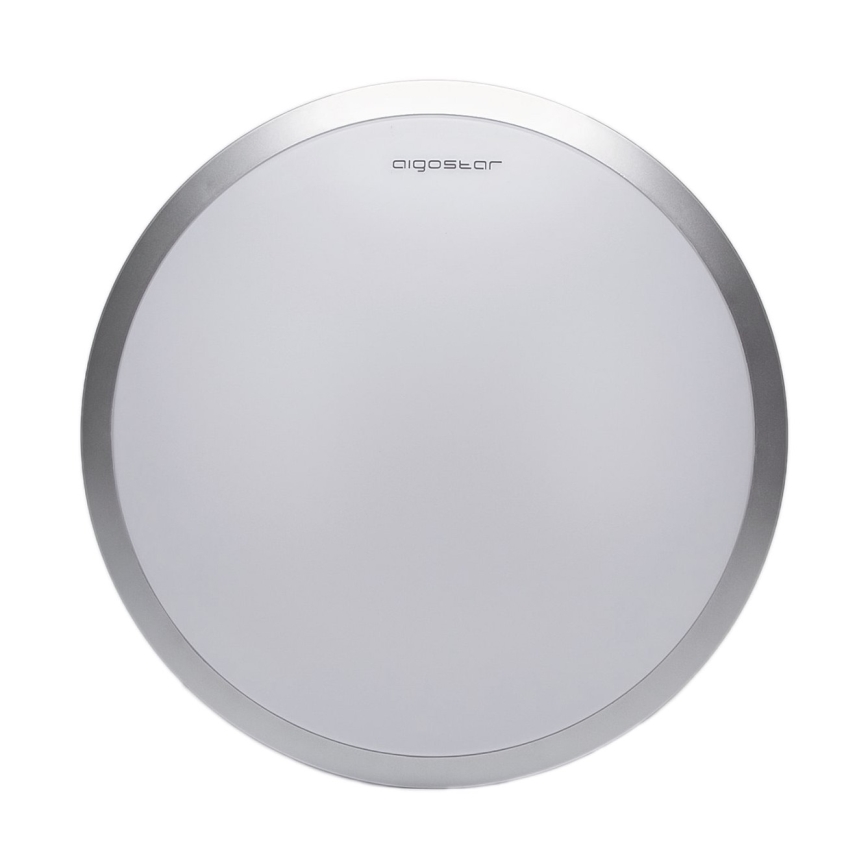 Aigostar - LED loftlampe LED/18W/230V 4000K mat krom